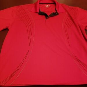 Grand Slam Vibrant Red Polo Shirt